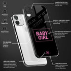 baby girl back phone cover | glass case for realme 9 pro 5g