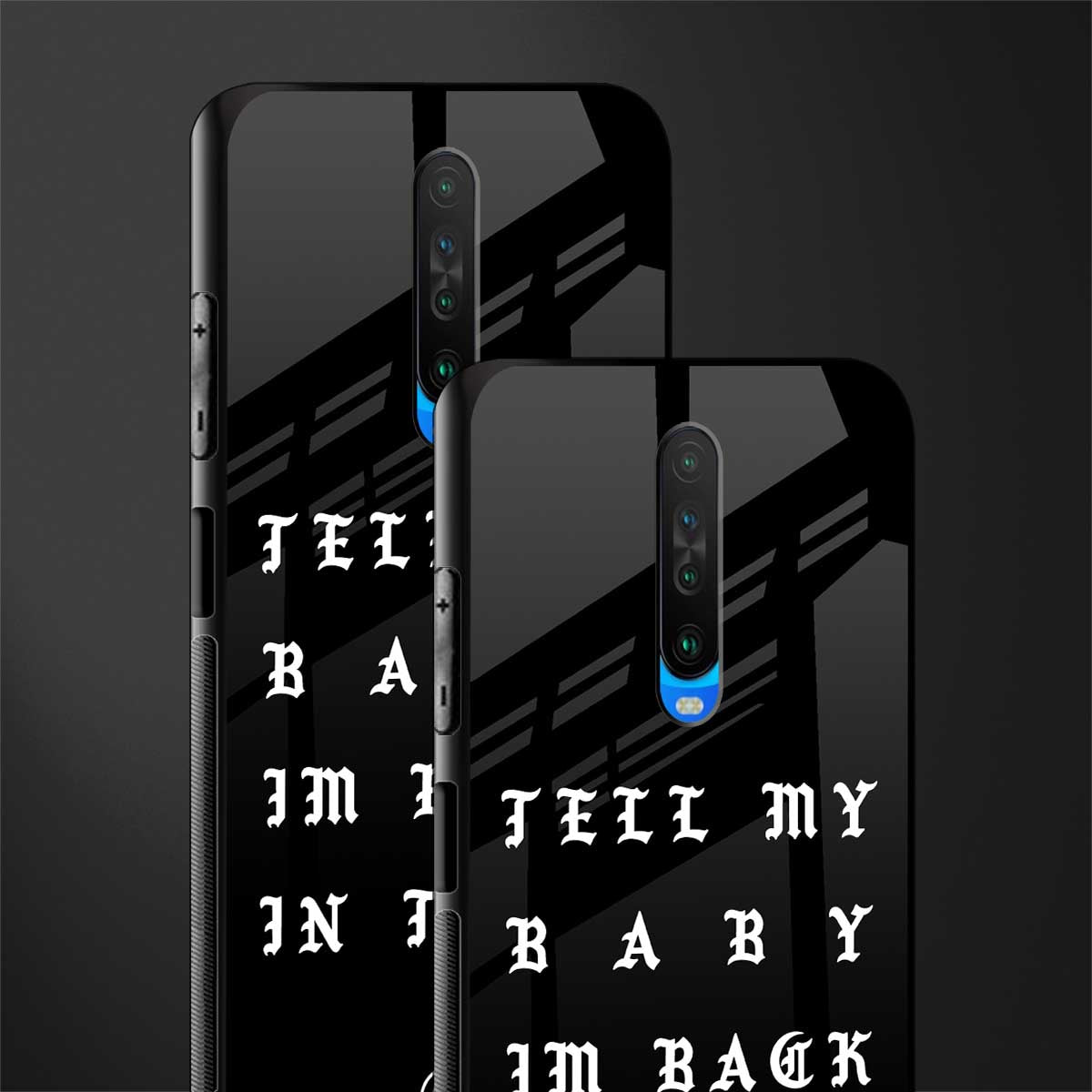 back in town glass case for poco x2 image-2