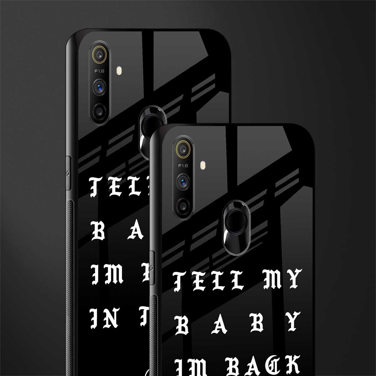back in town glass case for realme narzo 20a image-2