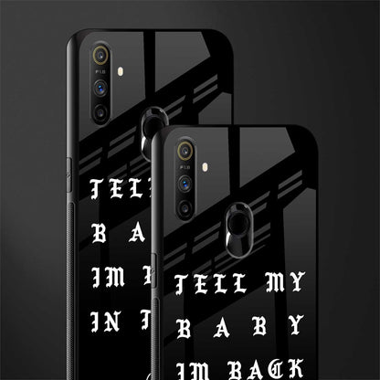 back in town glass case for realme narzo 20a image-2