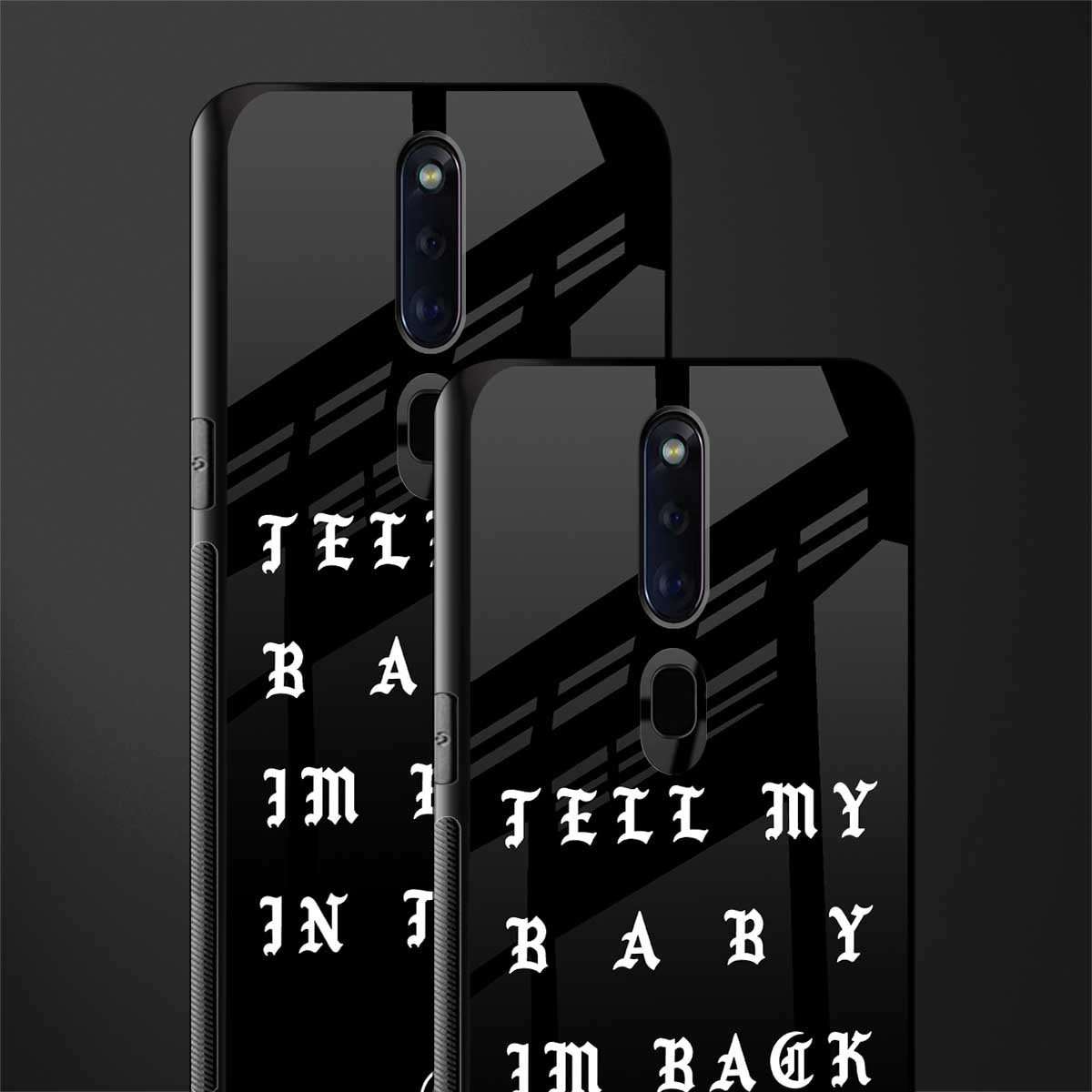 back in town glass case for oppo f11 pro image-2