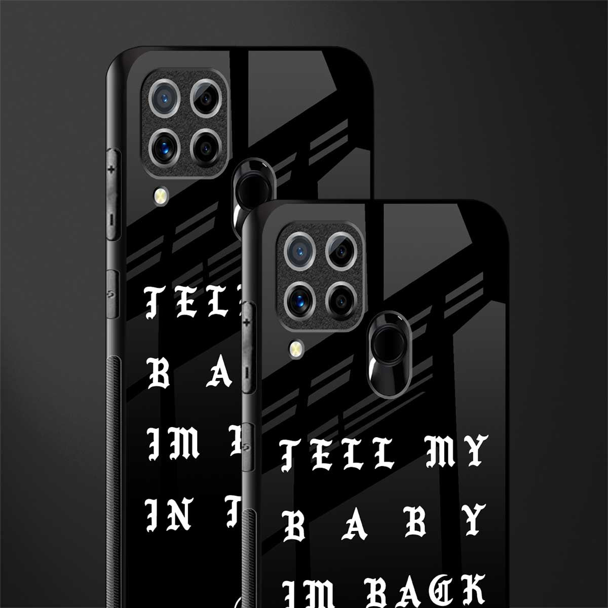 back in town glass case for realme c15 image-2