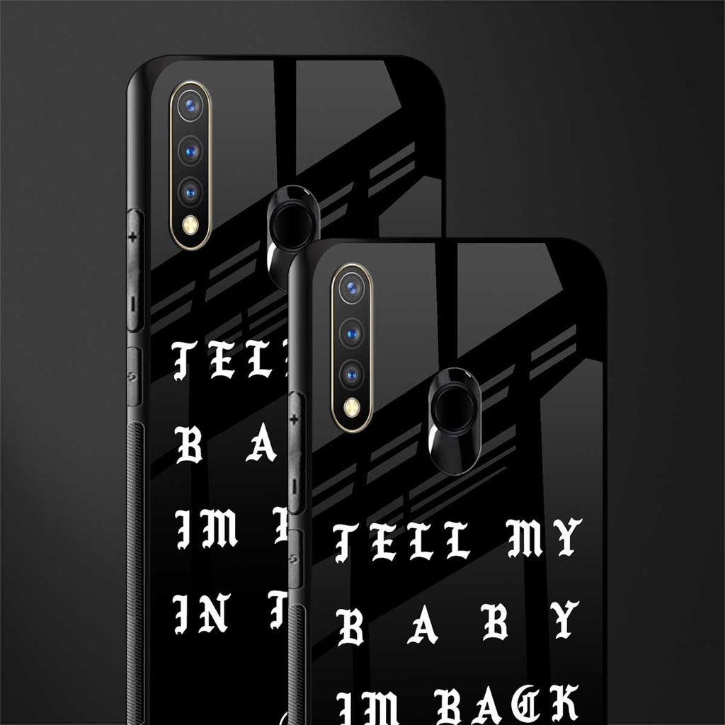 back in town glass case for vivo u20 image-2