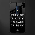 back in town glass case for vivo v17 pro image