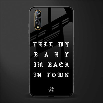 back in town glass case for vivo z1x image