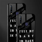 back in town glass case for vivo z1 pro image-2