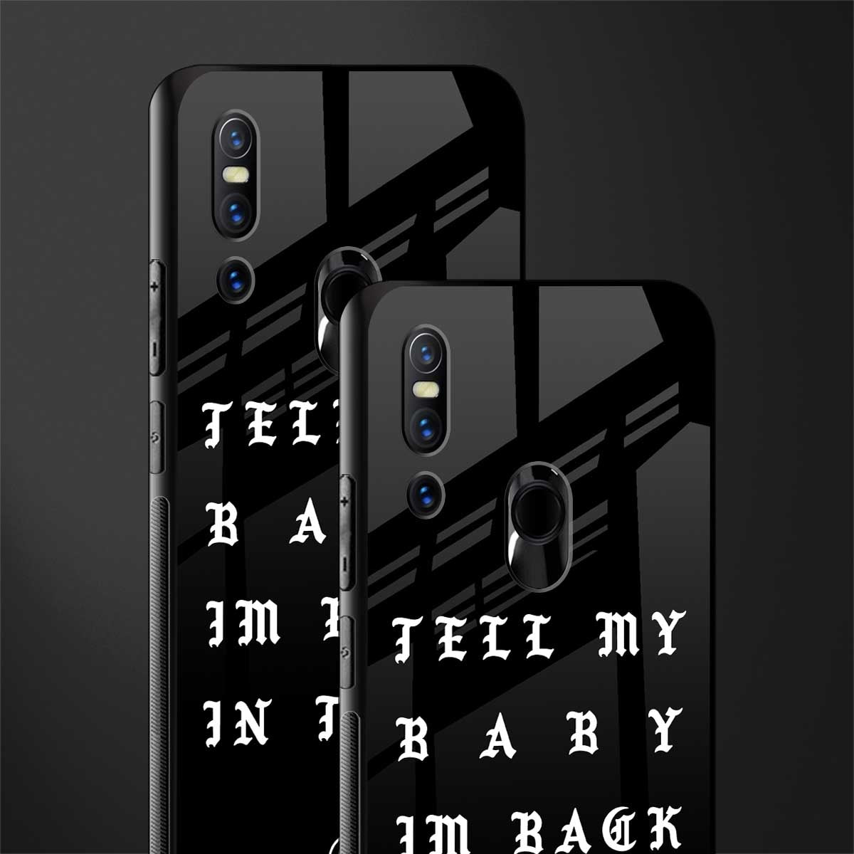 back in town glass case for vivo v15 image-2