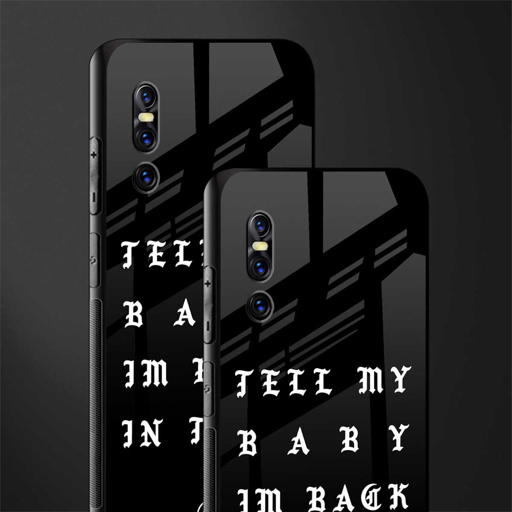 back in town glass case for vivo v15 pro image-2