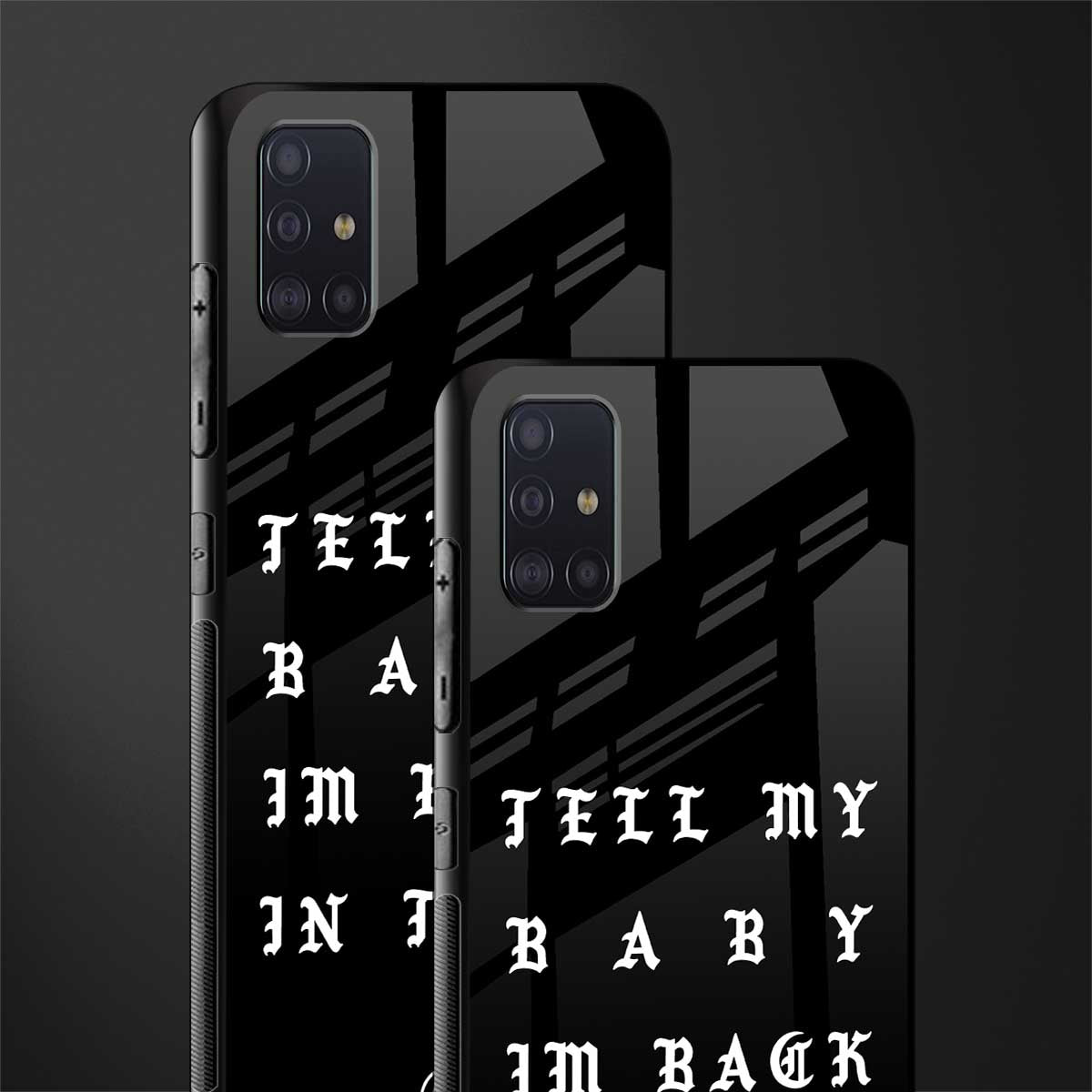 back in town glass case for samsung galaxy a71 image-2