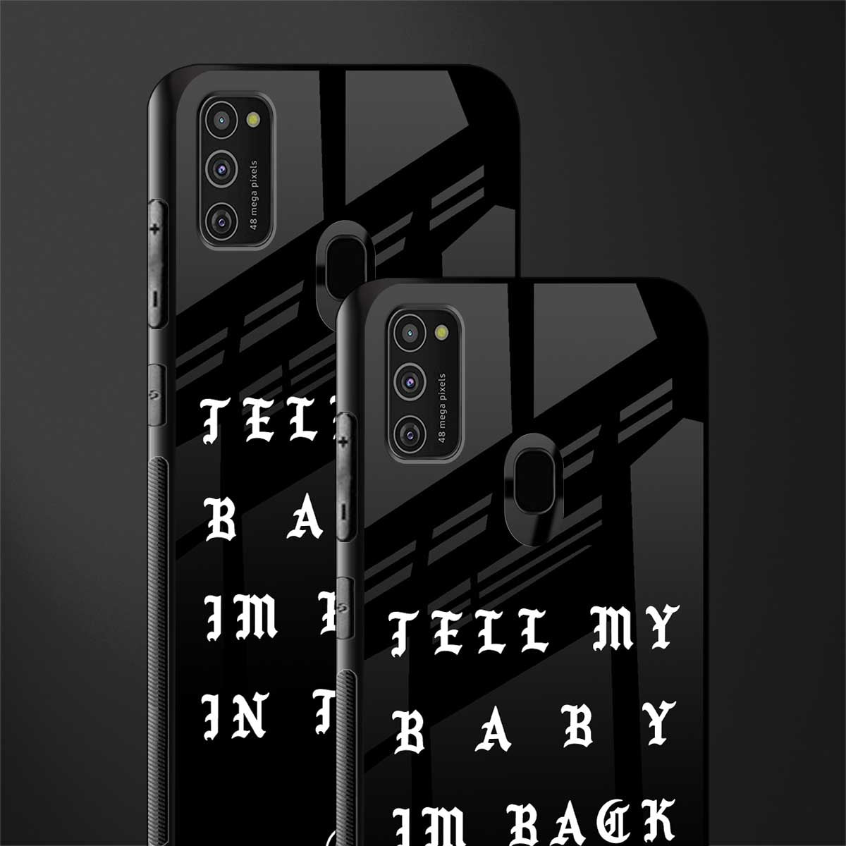 back in town glass case for samsung galaxy m30s image-2