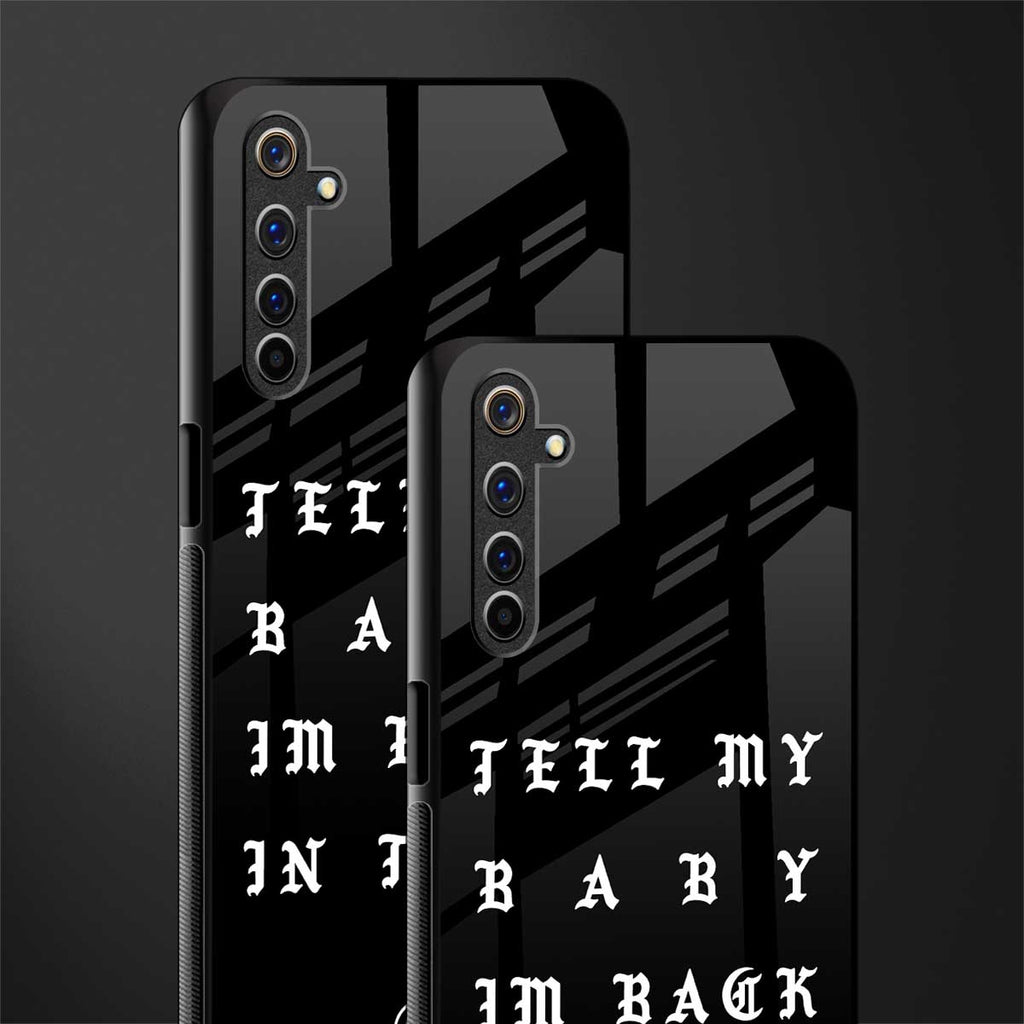 back in town glass case for realme 6 pro image-2