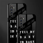 back in town glass case for realme 6 pro image-2