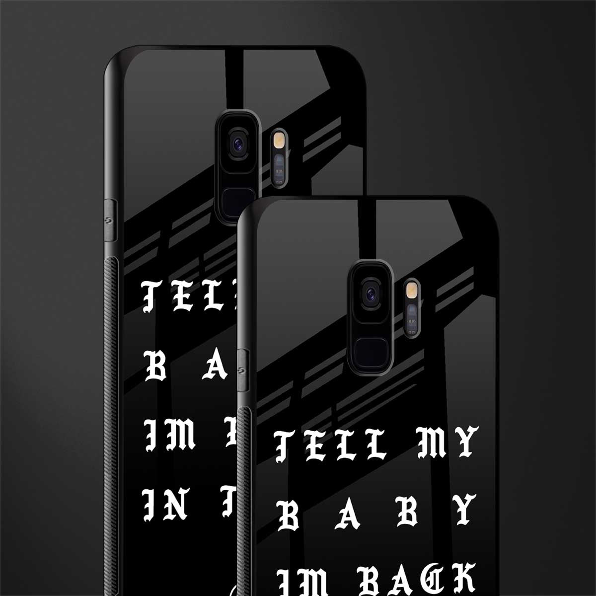 back in town glass case for samsung galaxy s9 image-2