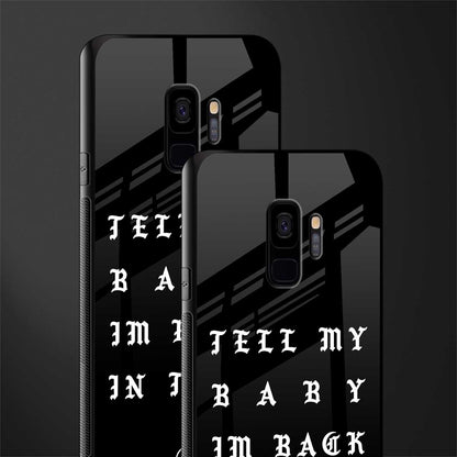 back in town glass case for samsung galaxy s9 image-2