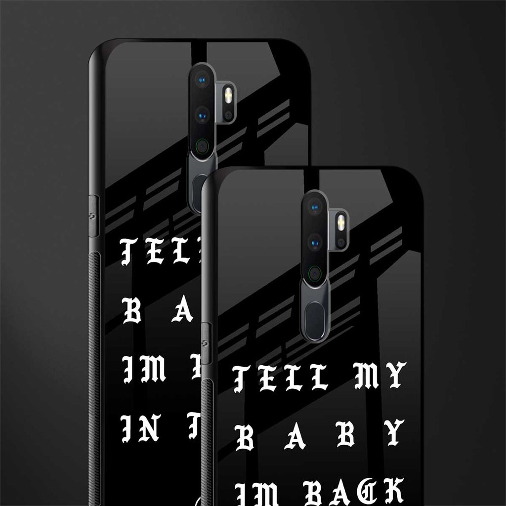 back in town glass case for oppo a5 2020 image-2