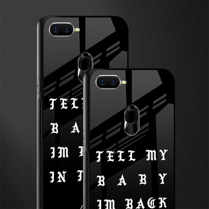 back in town glass case for oppo a5s image-2
