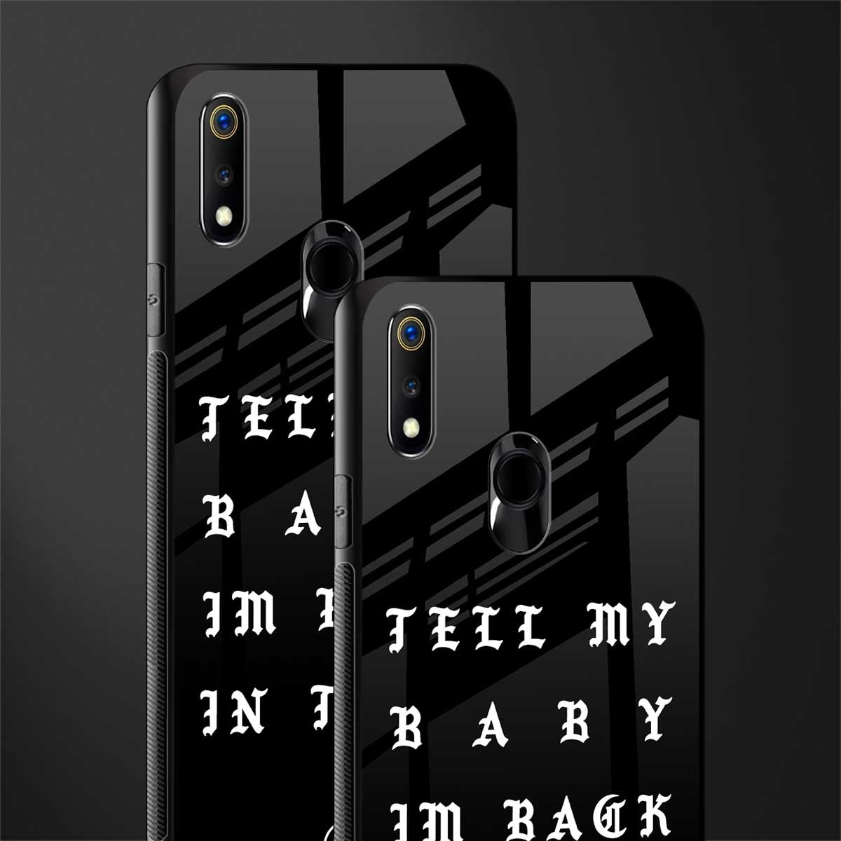 back in town glass case for realme 3 pro image-2