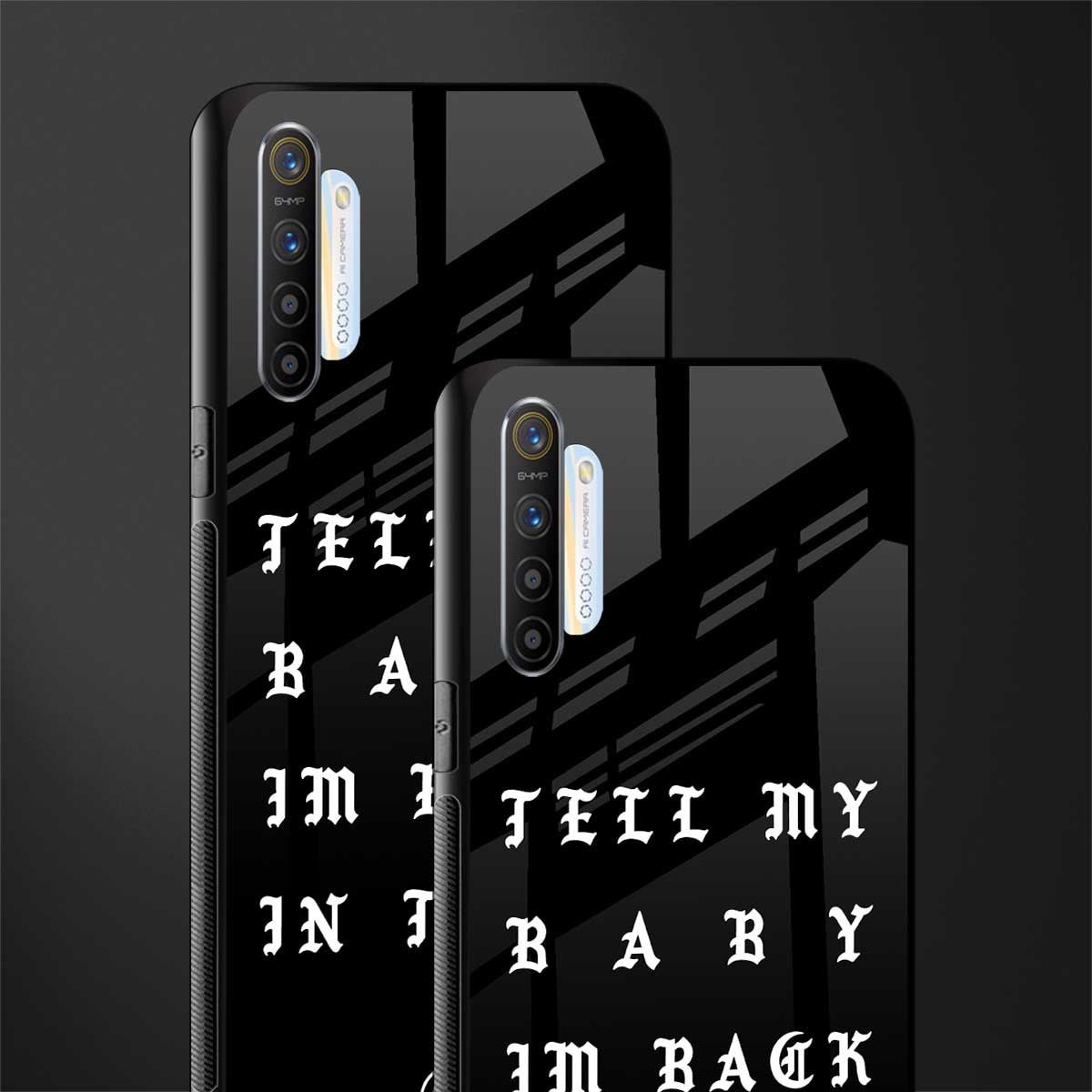 back in town glass case for realme xt image-2