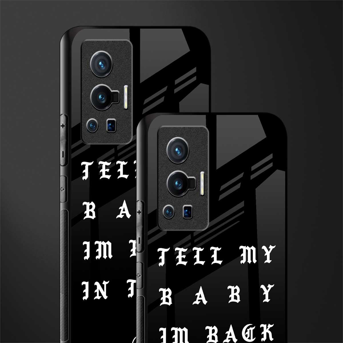 back in town glass case for vivo x70 pro image-2