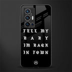 back in town glass case for vivo x70 pro plus image