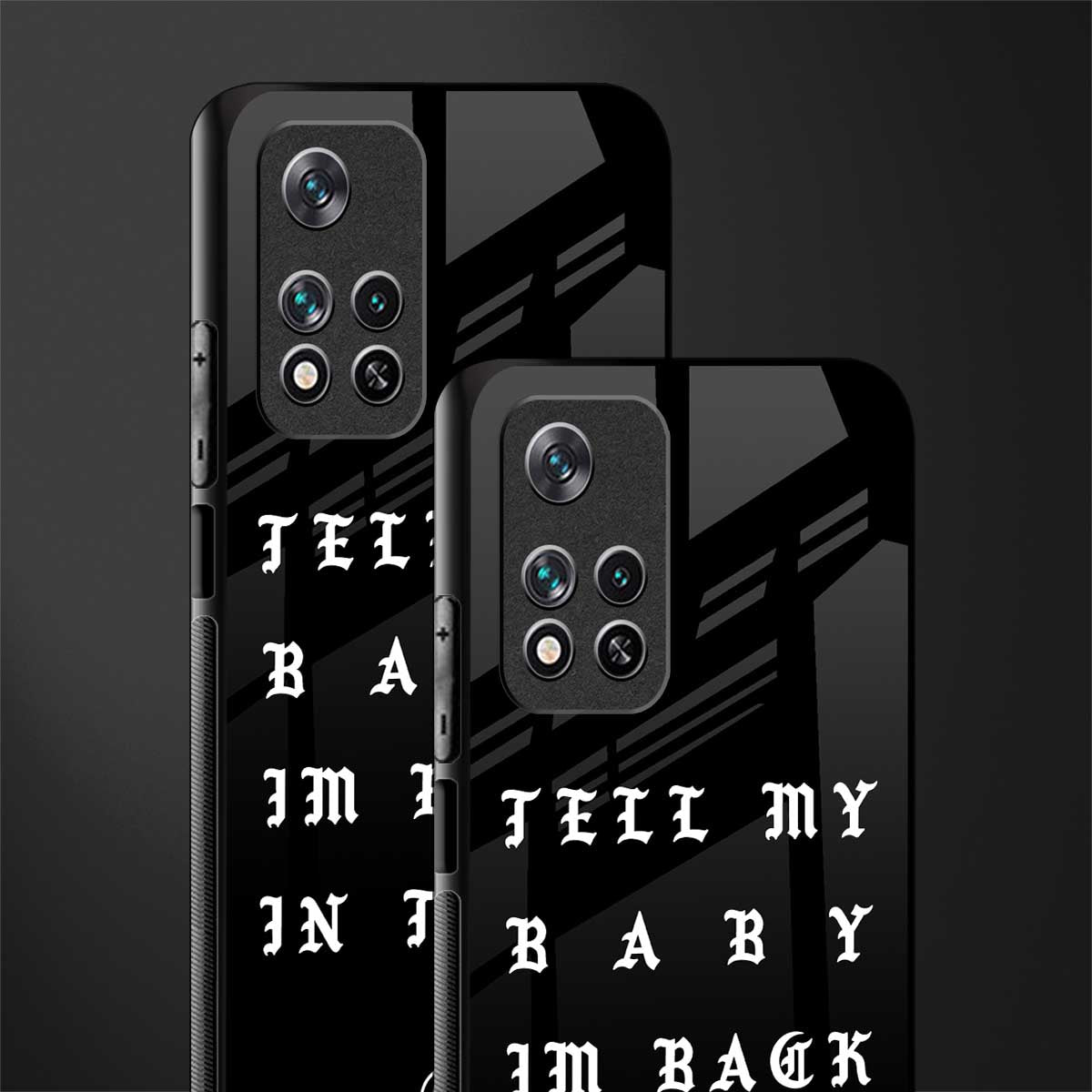 back in town glass case for xiaomi 11i 5g image-2