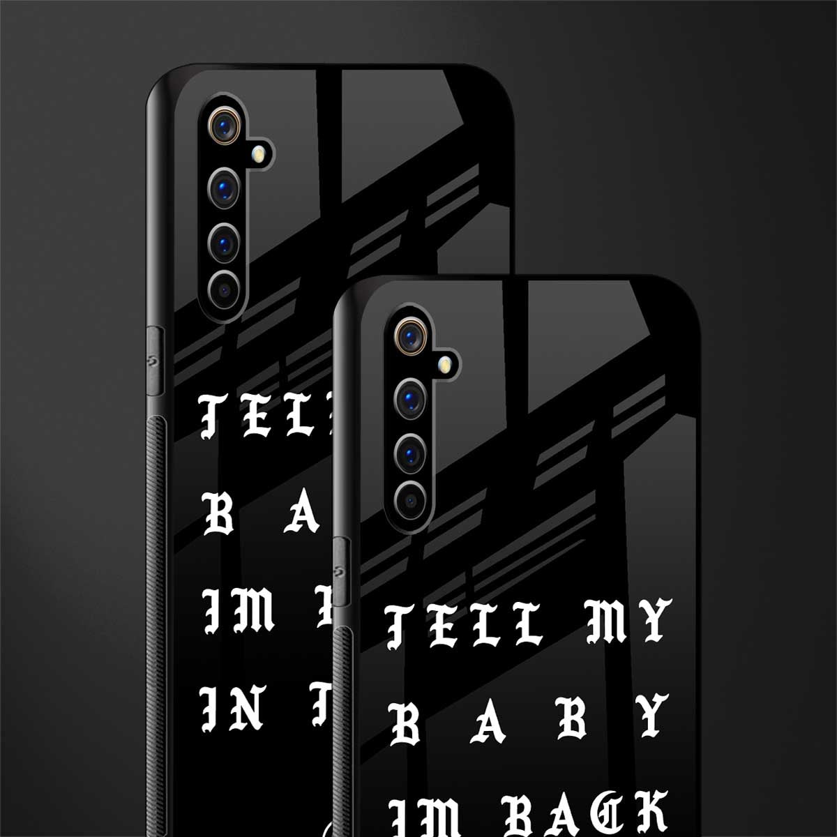 back in town glass case for realme x50 pro image-2
