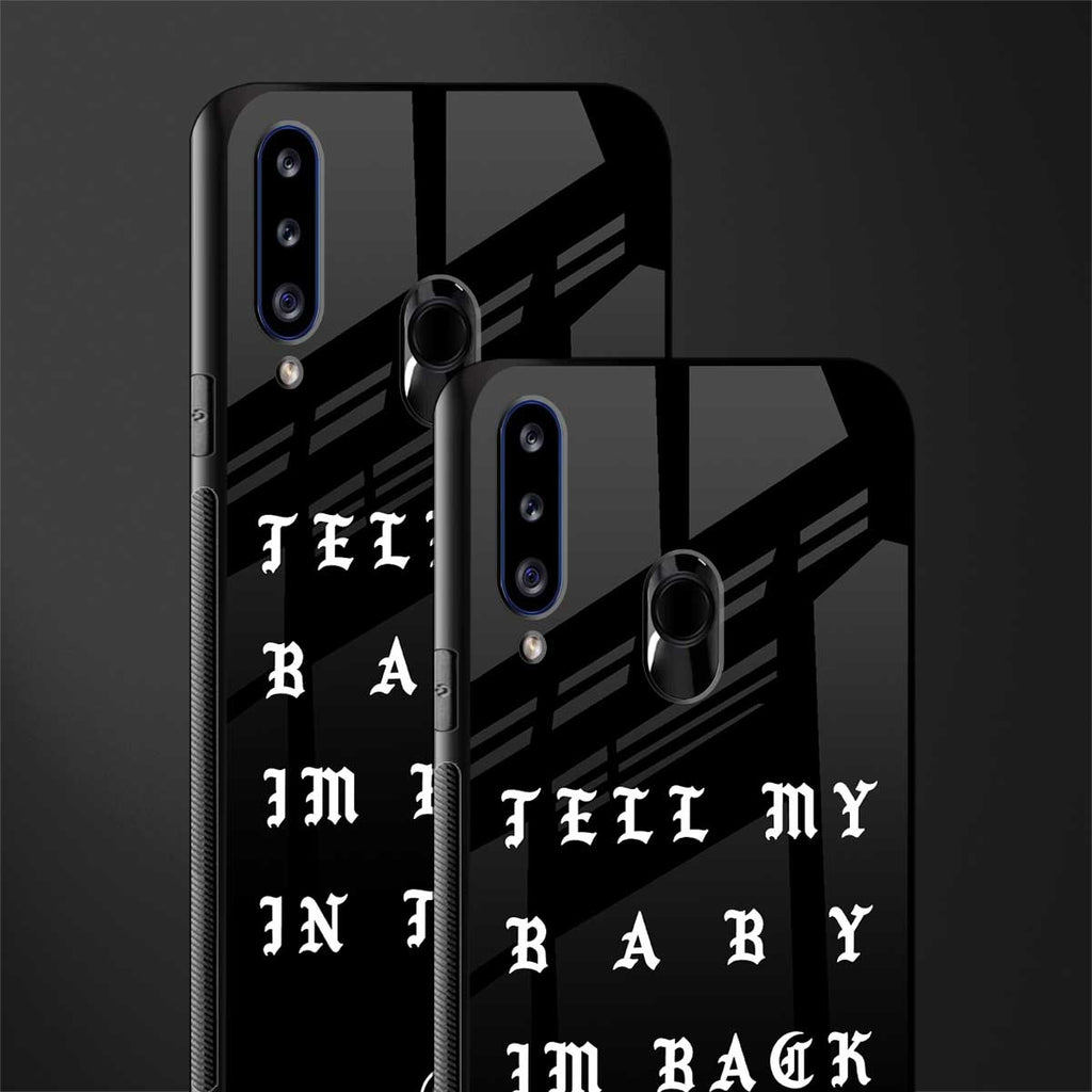 back in town glass case for samsung galaxy a20s image-2