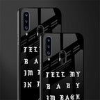 back in town glass case for samsung galaxy a20s image-2