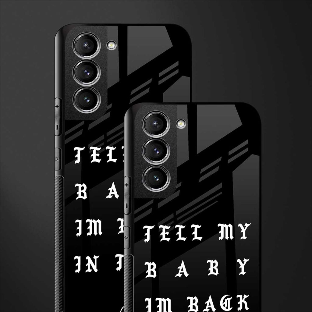 back in town glass case for samsung galaxy s21 fe 5g image-2