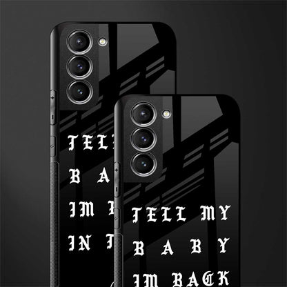back in town glass case for samsung galaxy s21 plus image-2