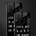 back in town glass case for samsung galaxy s10 lite image-2
