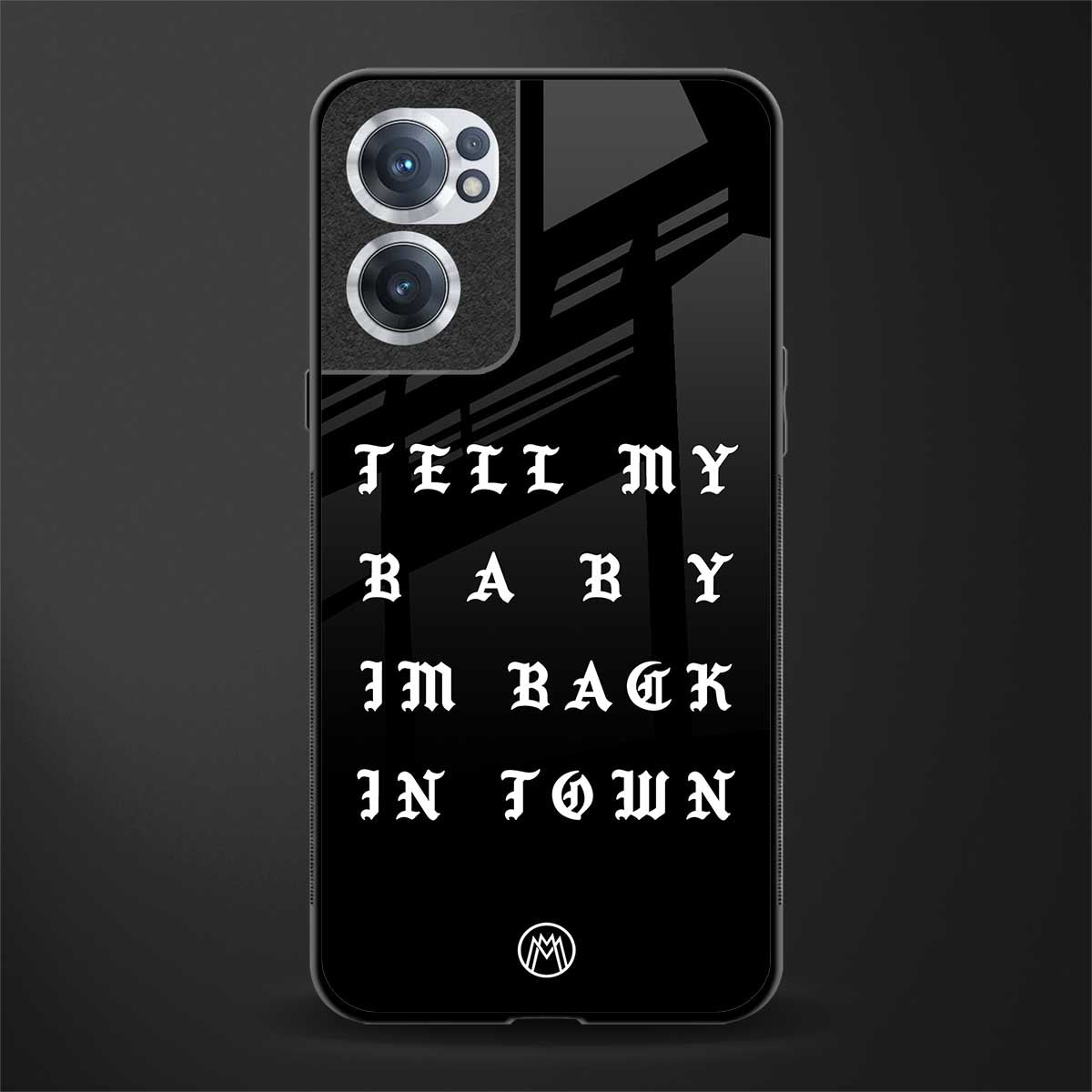 back in town glass case for oneplus nord ce 2 5g image