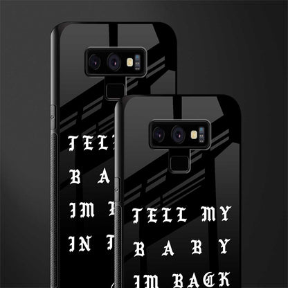back in town glass case for samsung galaxy note 9 image-2