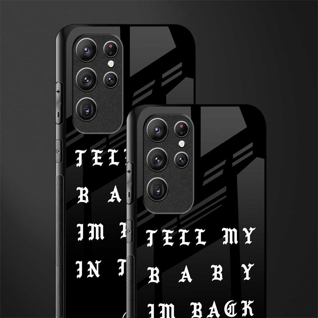 back in town glass case for samsung galaxy s22 ultra 5g image-2