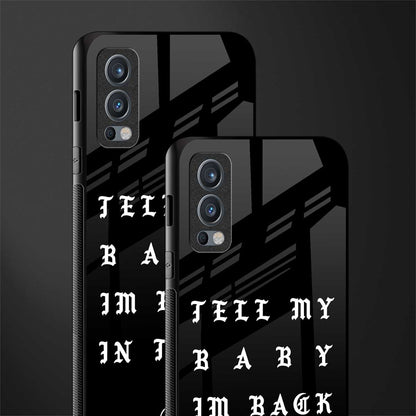 back in town glass case for oneplus nord 2 5g image-2