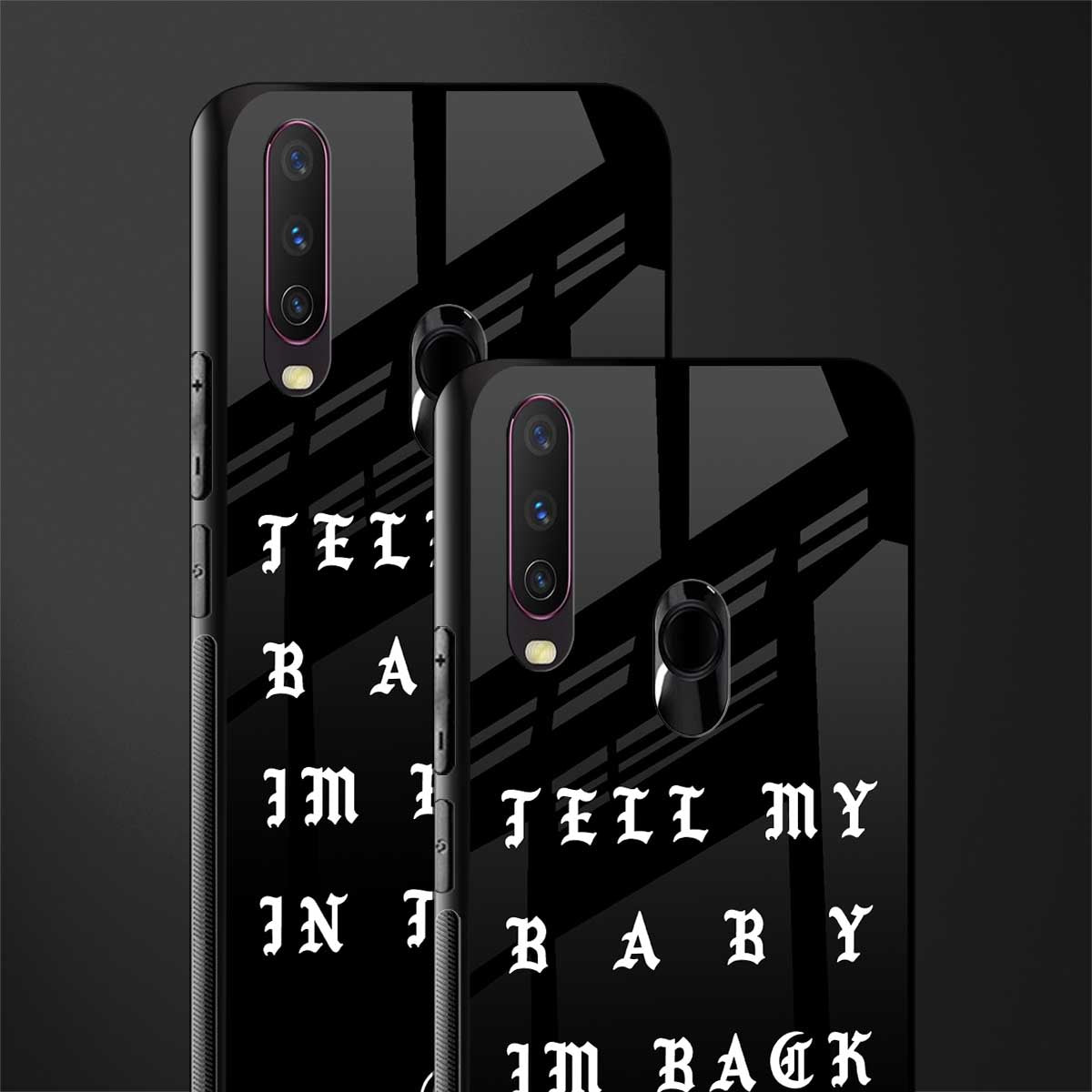 back in town glass case for vivo y12 image-2