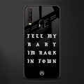 back in town glass case for vivo y12 image