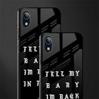 back in town glass case for vivo y91i image-2