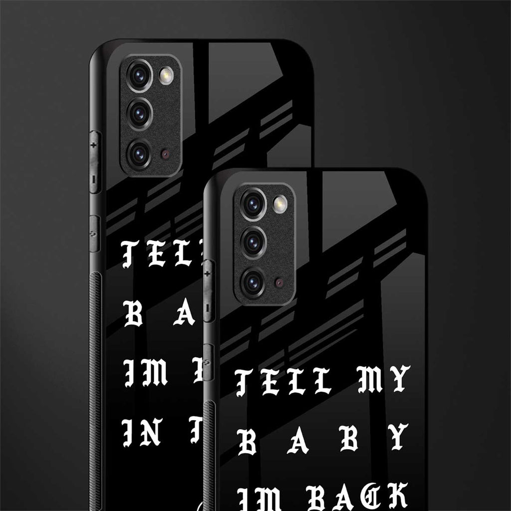 back in town glass case for samsung galaxy note 20 image-2