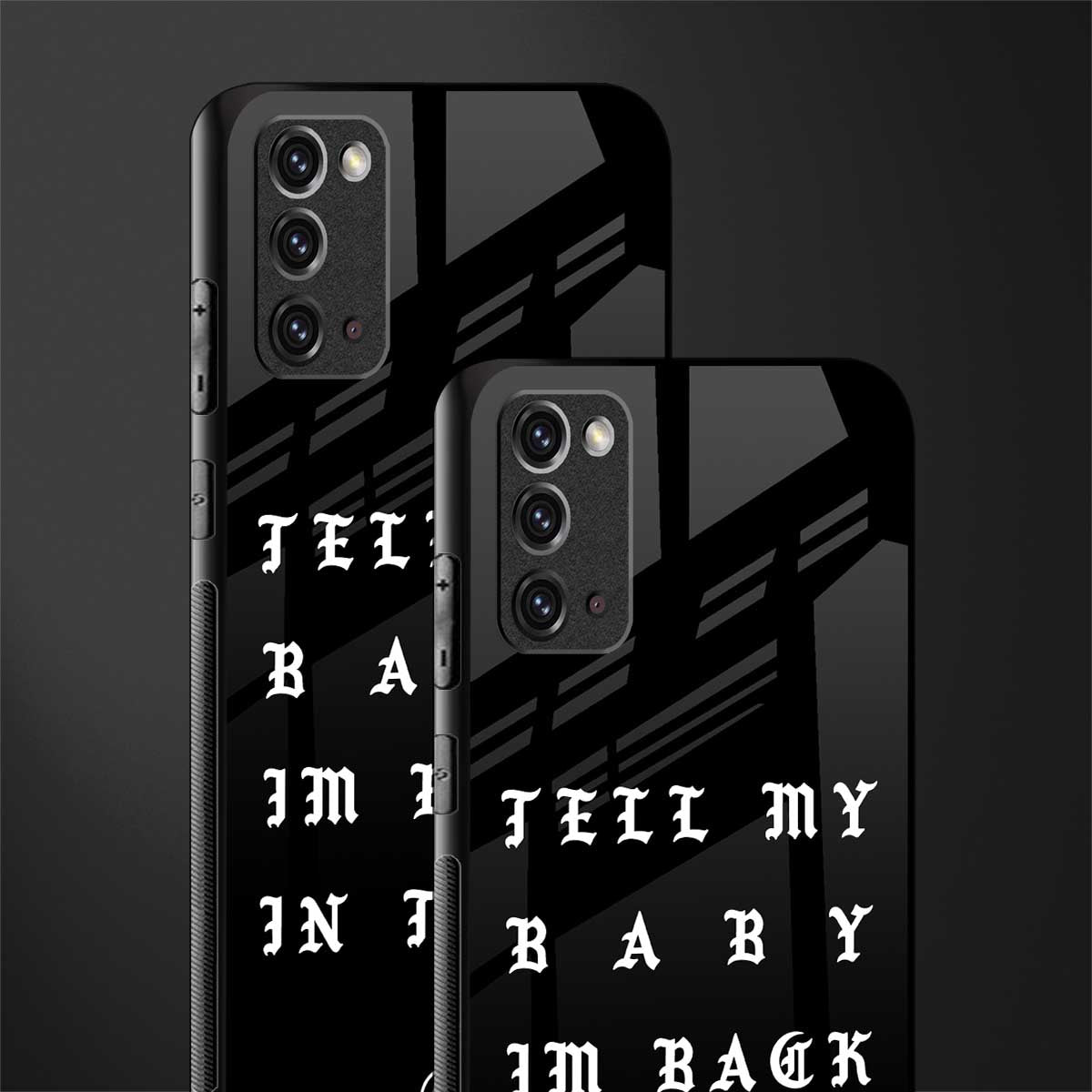 back in town glass case for samsung note 20 image-2