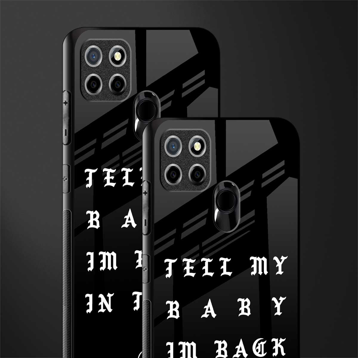 back in town glass case for realme narzo 20 image-2