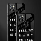back in town glass case for realme narzo 30a image-2