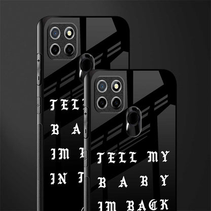 back in town glass case for realme narzo 30a image-2