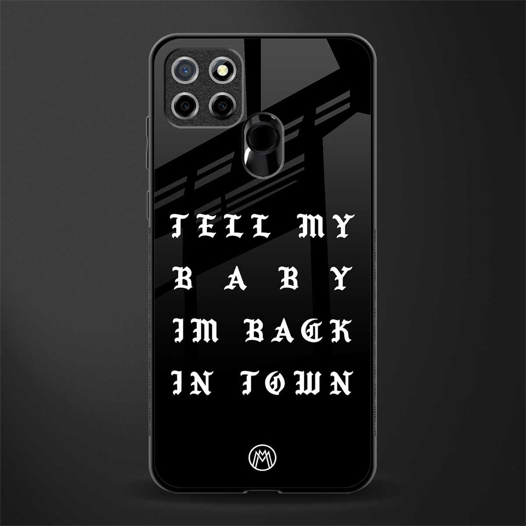back in town glass case for realme c25 realme c25s image