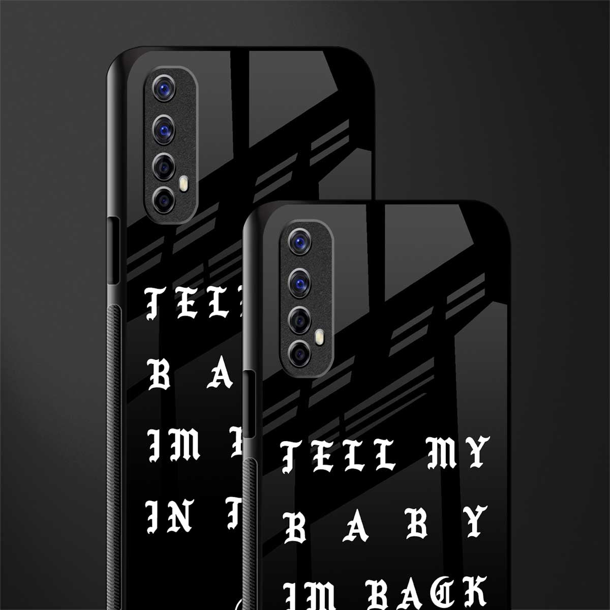 back in town glass case for realme 7 image-2
