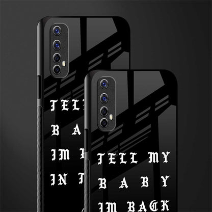 back in town glass case for realme 7 image-2