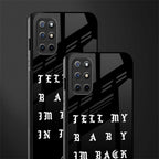 back in town glass case for oneplus 8t image-2