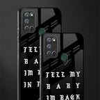 back in town glass case for realme 7i image-2