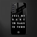 back in town glass case for oppo reno 4 pro image