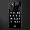 back in town glass case for vivo v20 se image